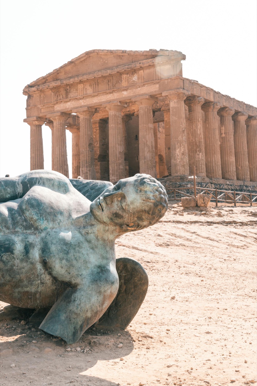 Tempio della Concordia nella Valle dei Templi di Agrigento